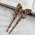 Women's Chinoiserie Butterfly Acetic Acid Sheets Hairpin