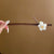 Women's Chinoiserie Flower Butterfly Metal Hairpin