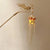 Women's Chinoiserie Flower Butterfly Metal Hairpin