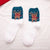 Women's Christmas Cartoon Polyester Jacquard Crew Socks A Pair