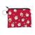 Women's Christmas Hat Christmas Tree Santa Claus Polyester Zipper Coin Purses