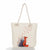 Women's Classic Style Cat Canvas Shopping Bags