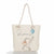 Women's Classic Style Cat Canvas Shopping Bags