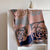 Women's Classic Style Flower Imitation Cashmere Scarf