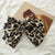 Women's Classic Style IG Style Bow Knot Leopard Hair Clip