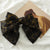 Women's Classic Style IG Style Bow Knot Leopard Hair Clip