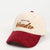 Women's Classic Style Letter Embroidery Flat Eaves Baseball Cap