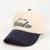 Women's Classic Style Letter Embroidery Flat Eaves Baseball Cap