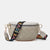 Women's Classic Style Letter Lingge Pu Leather Waist Bags