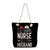 Women's Classic Style Nurse Canvas Shopping Bags