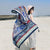 Women's Classic Style Printing Cotton And Linen Scarf Shawl