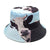 Women's Classic Style Printing Printing Flat Eaves Bucket Hat