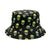 Women's Classic Style Printing Printing Flat Eaves Bucket Hat