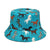 Women's Classic Style Printing Printing Flat Eaves Bucket Hat