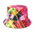 Women's Classic Style Printing Printing Flat Eaves Bucket Hat