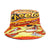 Women's Classic Style Printing Printing Flat Eaves Bucket Hat