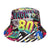 Women's Classic Style Printing Printing Flat Eaves Bucket Hat