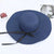 Women's Classic Style Solid Color Big Eaves Sun Hat