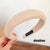 Women's Classic Style Solid Color Cloth Hair Band