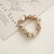 Women's Classic Style Solid Color Large Intestine Hair Ring