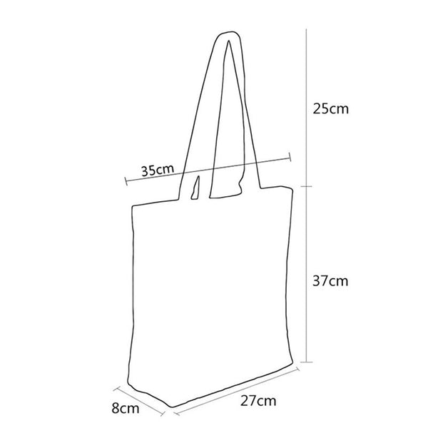 Women's Classic Style Syringe Polyester Shopping Bags