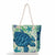 Women's Classic Style Tropical Canvas Shopping Bags