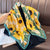 Women's Classical Square Flower Polyester Silk Scarf