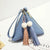 Women's Color Block Pu Leather Zipper Coin Purses