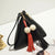 Women's Color Block Pu Leather Zipper Coin Purses