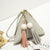 Women's Color Block Pu Leather Zipper Coin Purses