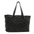 Women's Cotton Solid Color Classic Style Square Zipper Shoulder Bag