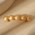 Women's Cute Basic Solid Color Alloy Hair Clip