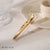 Women's Cute Basic Solid Color Alloy Three-dimensional Hair Clip