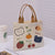 Women's Cute Bear Canvas Shopping Bags