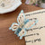 Women's Cute Butterfly Arylic Hair Claws