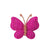 Women's Cute Butterfly Yarn Hair Clip