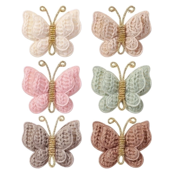 Women's Cute Butterfly Yarn Hair Clip