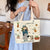 Women's Cute Cartoon Canvas Shopping Bags