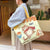 Women's Cute Cartoon Canvas Shopping Bags