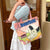 Women's Cute Cartoon Canvas Shopping Bags