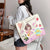 Women's Cute Cartoon Canvas Shopping Bags