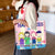 Women's Cute Cartoon Canvas Shopping Bags