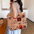 Women's Cute Cartoon Canvas Shopping Bags