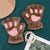 Women's Cute Cartoon Paw Print Gloves 1 Pair