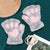 Women's Cute Cartoon Paw Print Gloves 1 Pair