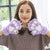 Women's Cute Cartoon Paw Print Gloves 1 Pair