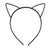 Women's Cute Cat Cat Ear ABS Hair Band