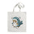 Women's Cute Cat Shark Shopping Bags