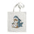 Women's Cute Cat Shark Shopping Bags