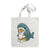 Women's Cute Cat Shark Shopping Bags